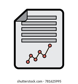 document paper business graph diagram