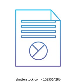document paper chart graph financial icon