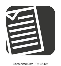 document paper file isolated icon vector illustration design