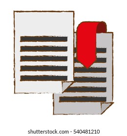 document paper icon image vector illustration design 