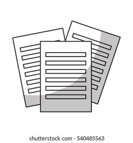 document paper icon image vector illustration design 