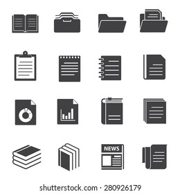 Document paper icons