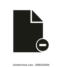 document paper icons, important files, missing files, adding files, forms, data errors that are very suitable for use in logos, businesses, offices, employees, applications, designs, websites, banners