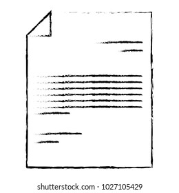 document paper isolated icon