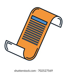 document paper isolated icon