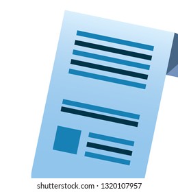 document paper sheet