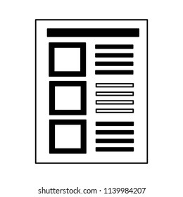 document paper sheet file office