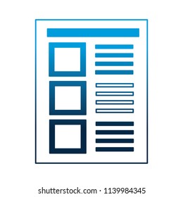 document paper sheet file office