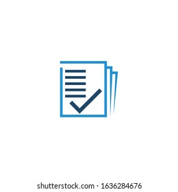 Document papers pile line icon, outline vector sign, linear style pictogram isolated on white. Symbol, logo illustration. Editable stroke