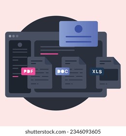 document pdf computer web icon