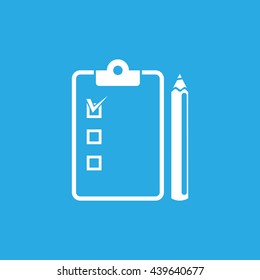 document and pencil icon
