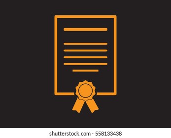 document printing, icon, vector illustration eps10