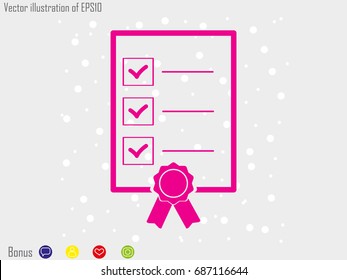 document printing, icon, vector illustration eps10