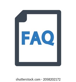 Document questions icon.ask,help (vector illustration)