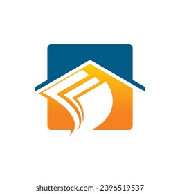 document realty home vector logo