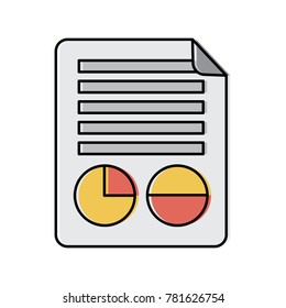 document report presentation diagram financial