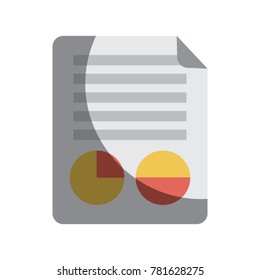 document report presentation diagram financial