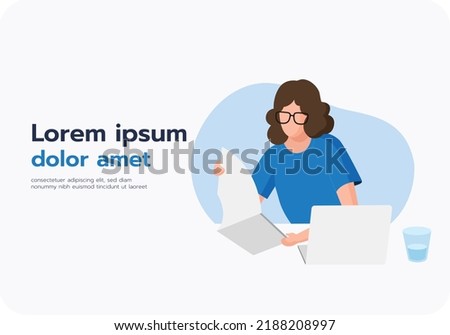 Document review, document creation, Verify the work's accuracy, women who work.