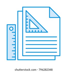 document ruler sheet 