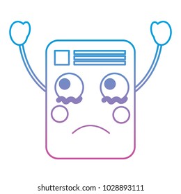 document sad emoji icon image 