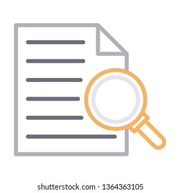 document search color line 