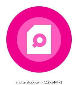 document search vector icon