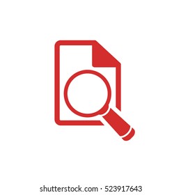 document search vector icon