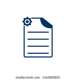 Document setup Icon, management and administration icons