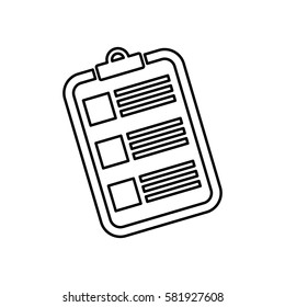 Document sheet isolated icon vector illustration graphic design