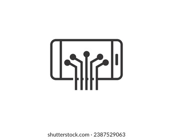 document, sheet, mail, folder,  message editable stroke outline icons  isolated on white background flat vector illustration.