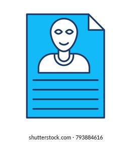 document sheet paper