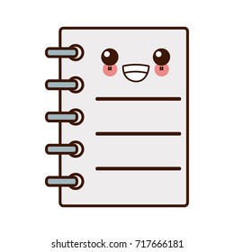 Document sheet paper cute kawaii cartoon