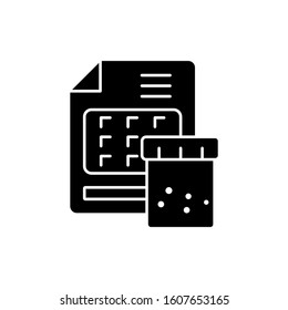 Document soil icon. Simple fertile land icons for ui and ux, website or mobile application