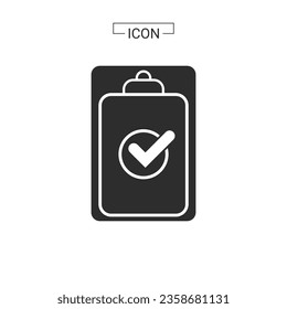 Document Special Lineal  Fill icon