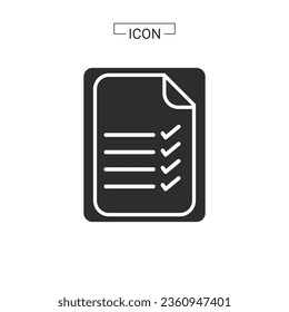 Document Special Lineal and  Fill icon