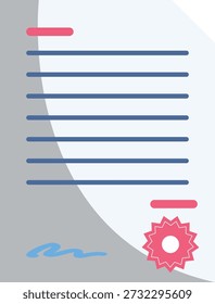 A document with a star icon, suggesting it is noteworthy or marked for attention.