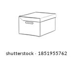 Document Storage Office Simple Box 