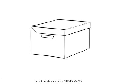 Document Storage Office Simple Box 
