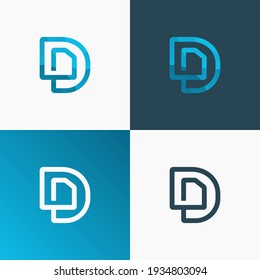 Document symbols wrapped simply by the letter D but still interesting. This logo is modern, fresh, sophisticated and clean. Perfect for business consulting companies, law and firm, technology, etc.