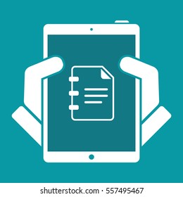 Document text - Minimal vector icon
