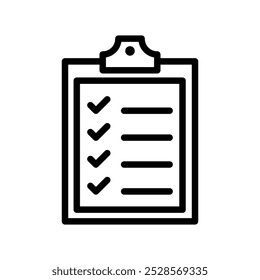Document with tick marks symbolizing answers or testing.