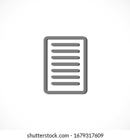 document tick vector icon. lorem ipsum Flat Design JPG