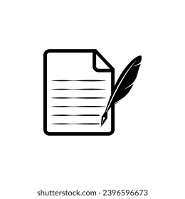 Document vector file icons. Paper documents icons, signs. Clipboard, checklist, report, survey or agreement editable stroke outline icon. vector design.