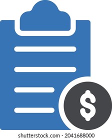 document vector glyph colour  icon