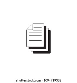 Document vector icon