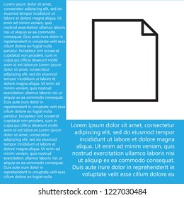 Document vector icon
