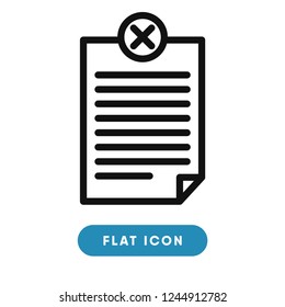 Document vector icon