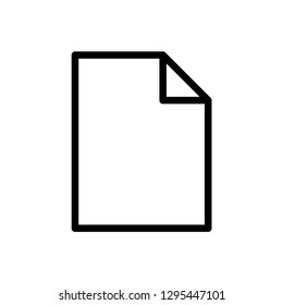 Document vector icon