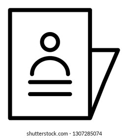 document vector icon