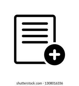 document vector icon